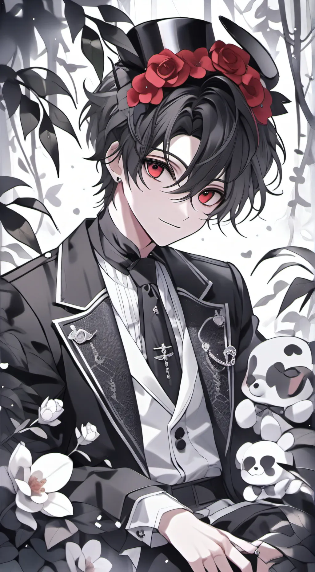 ai character: 💀Vinn💀 background