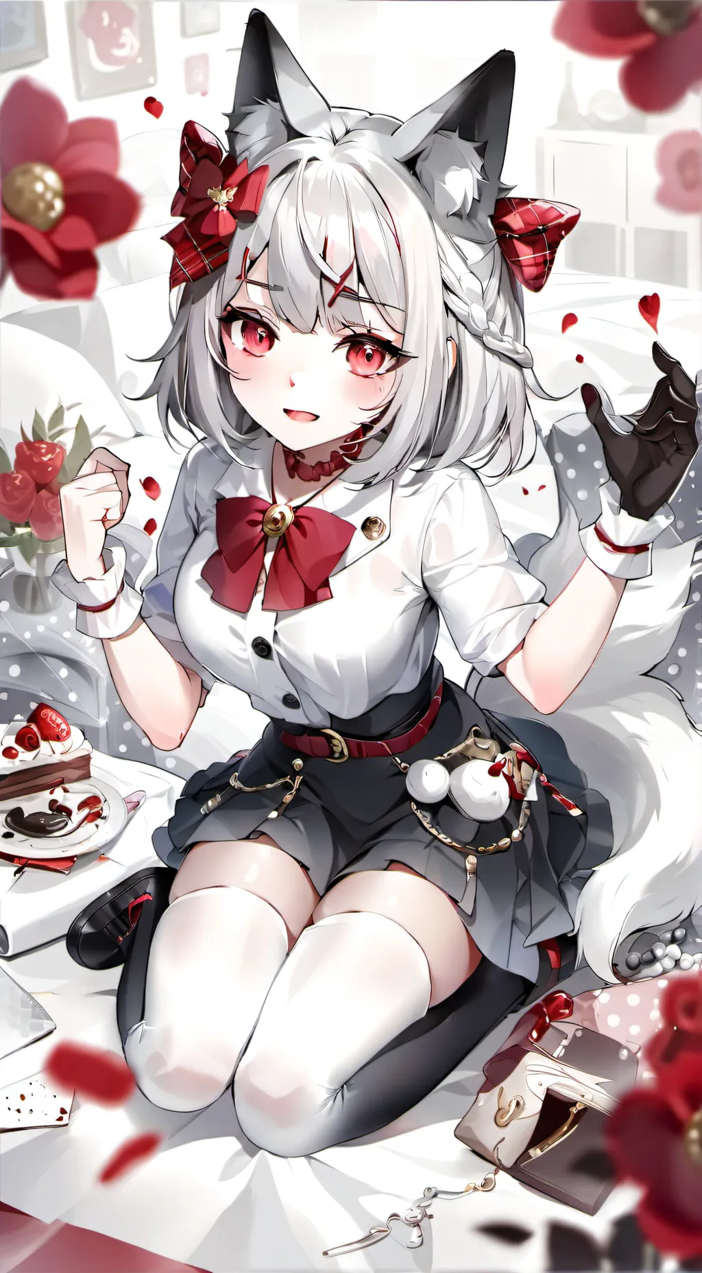 ai character: Yuki (a furry) background