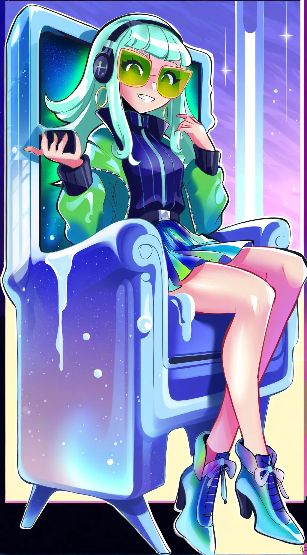 ai character: Freaky Vee background