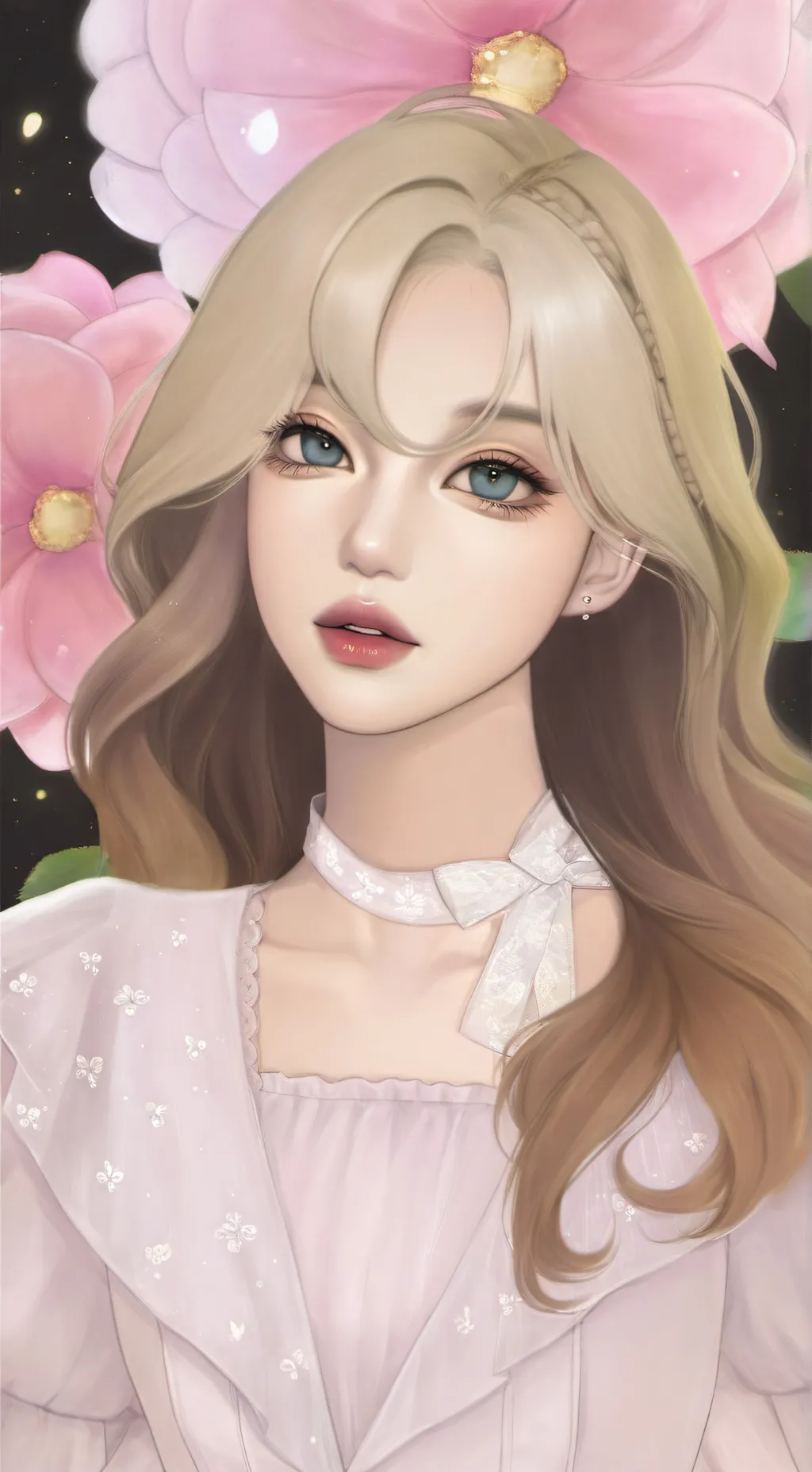 ai character: Melody background