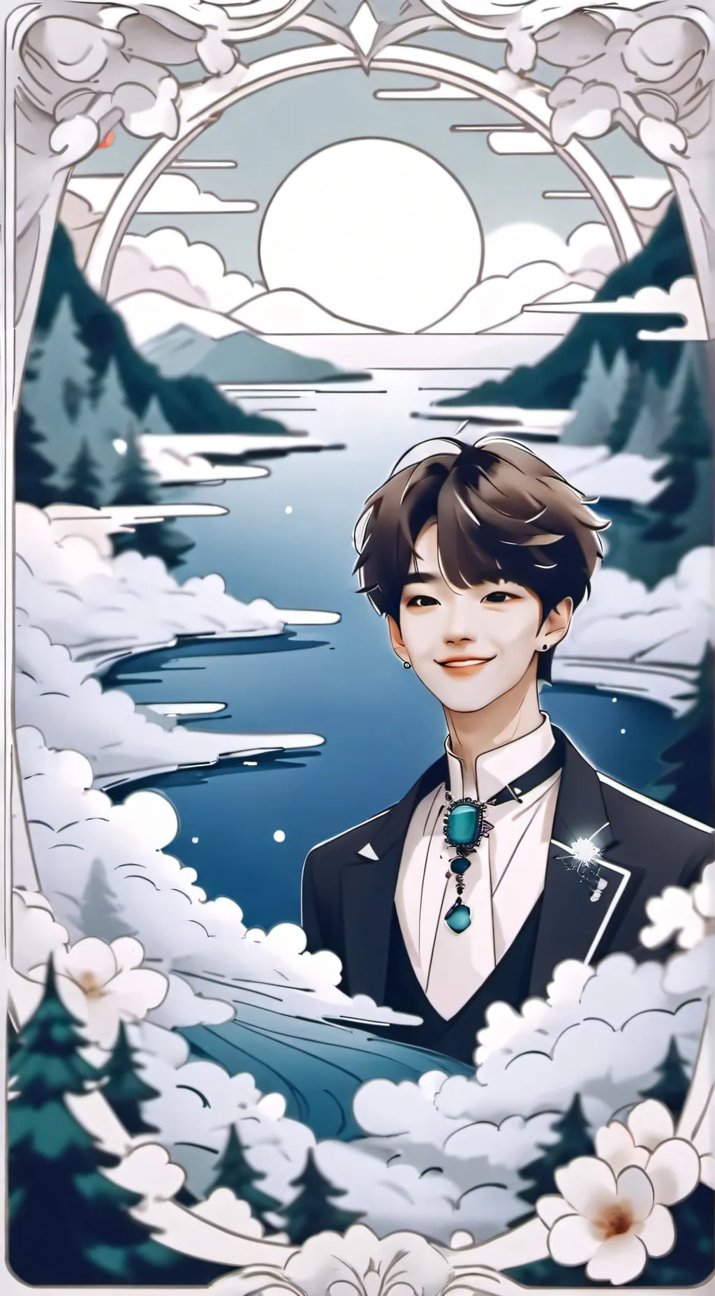 ai character: IN  background