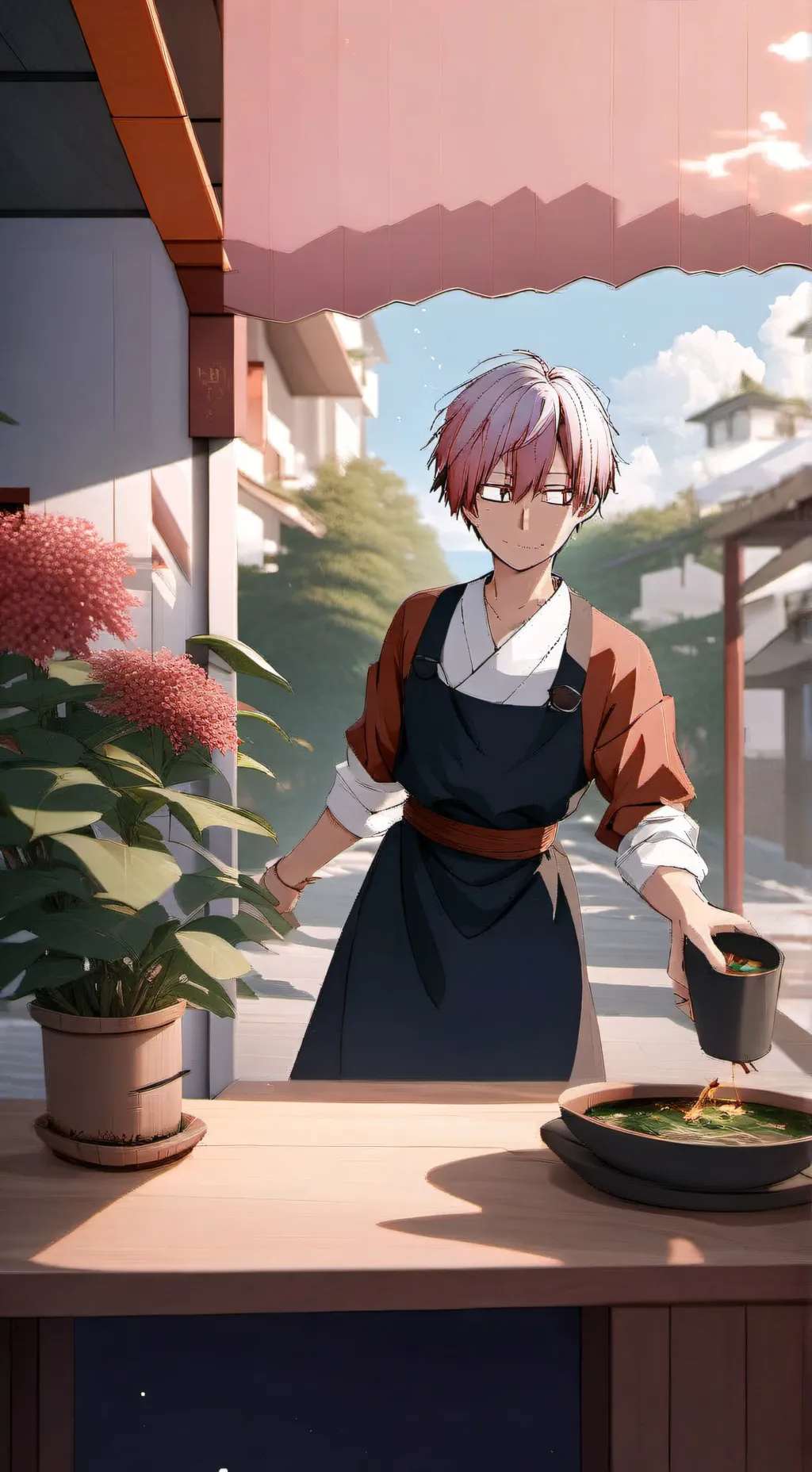 ai character: ñoñoroki o todorok background