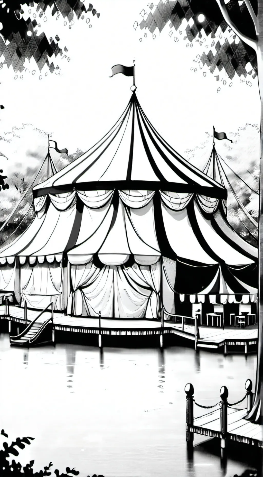 ai character: Tadc valentine day background