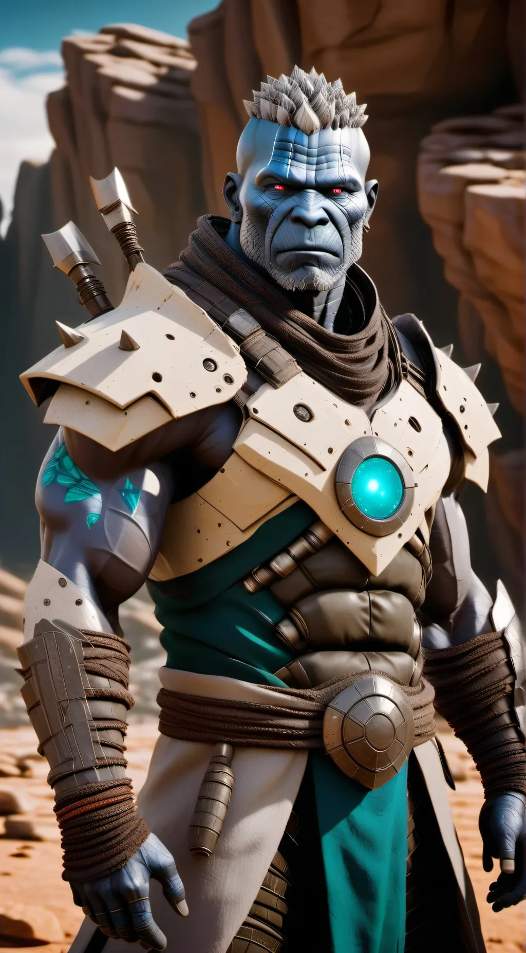 ai character: Korg background