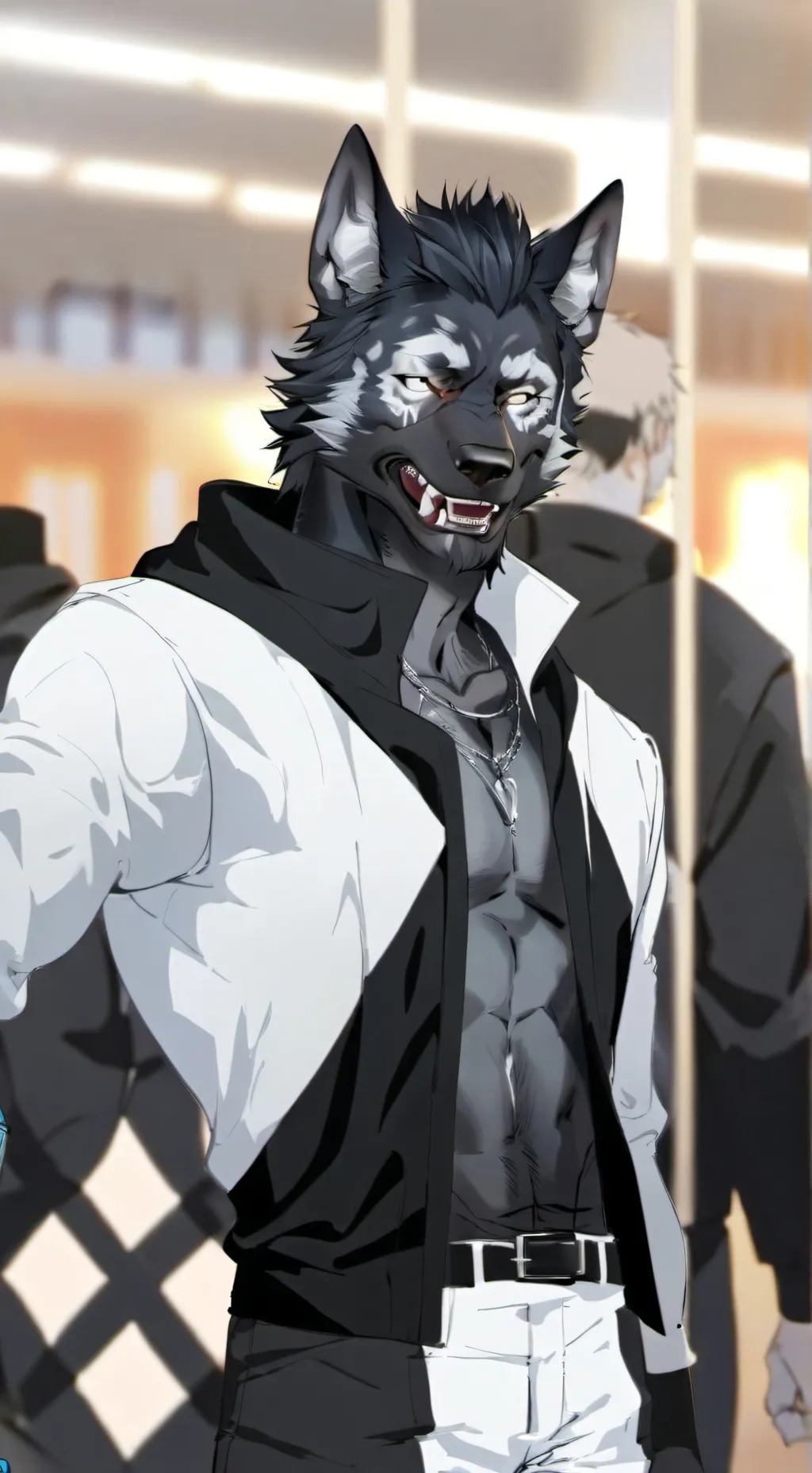 ai character: natori🚬💸 background