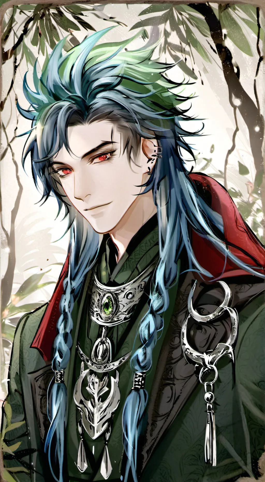 ai character: Zeeno  background