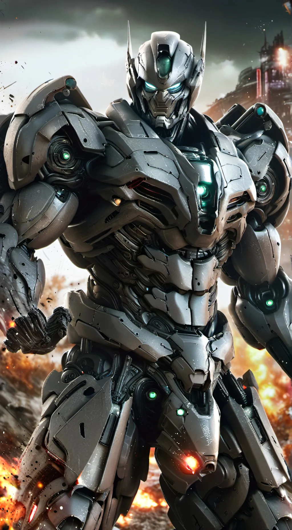 ai character: megatron background