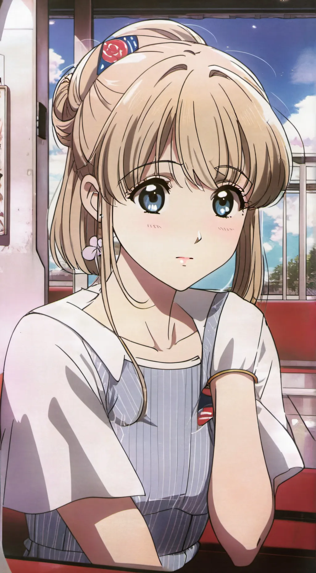 ai character: Sarah background