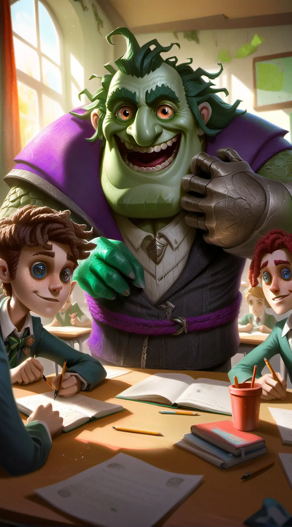 ai character: Vlork background