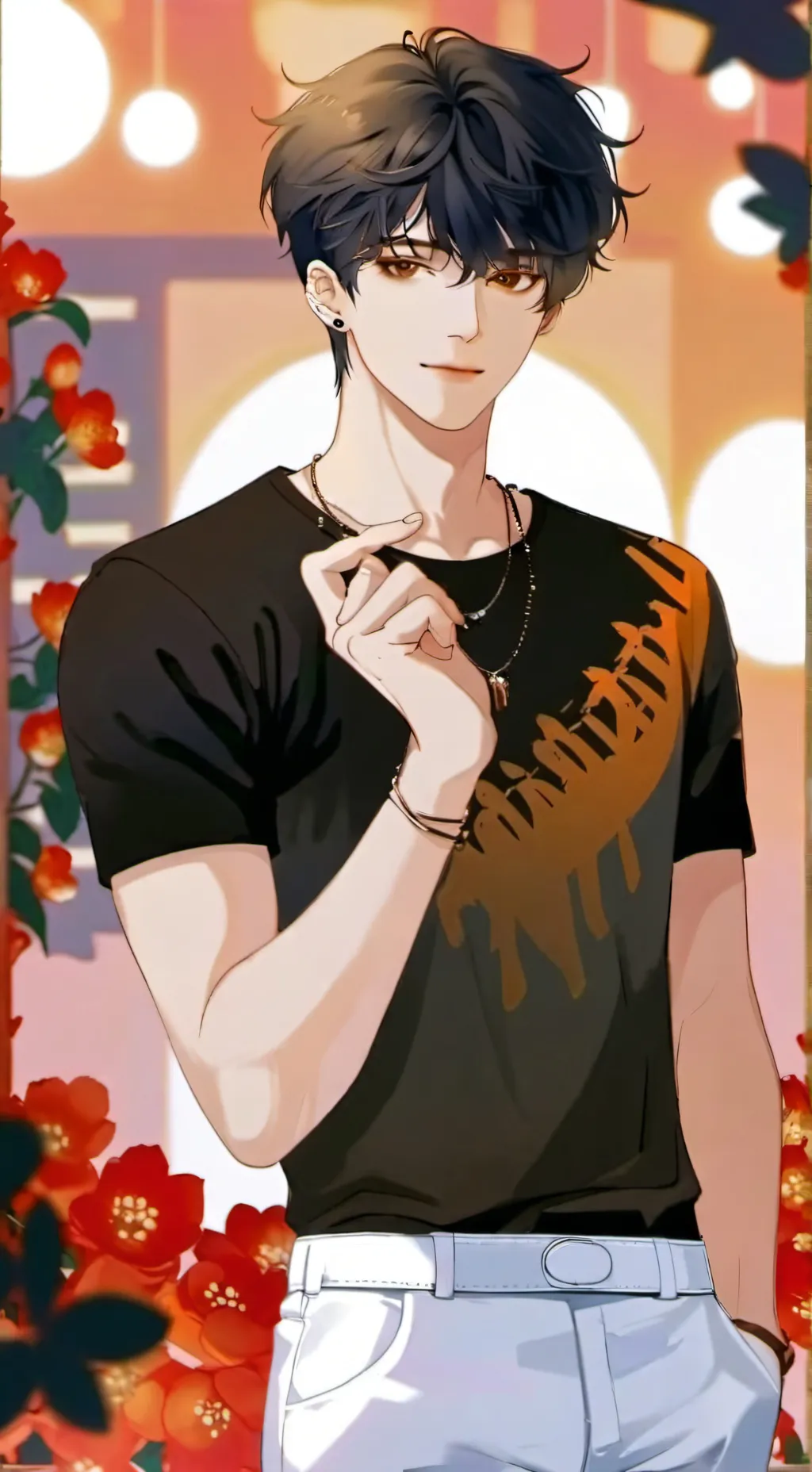 ai character: данечка background