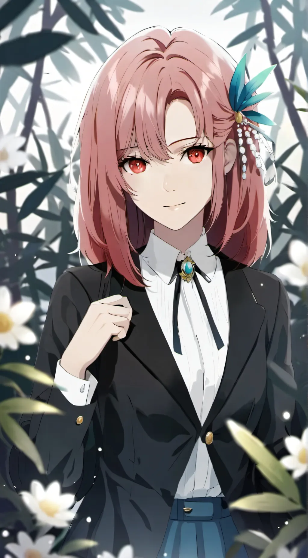 ai character: Lily background