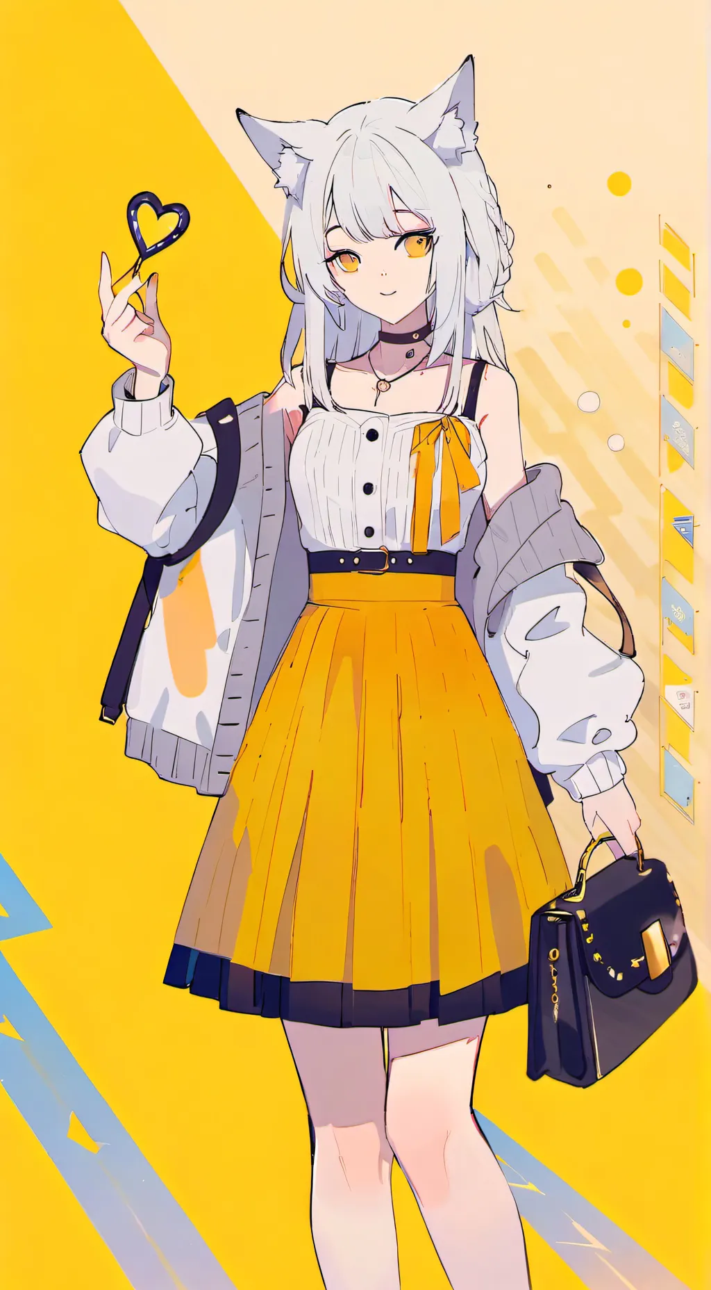 ai character: Miku💙 background