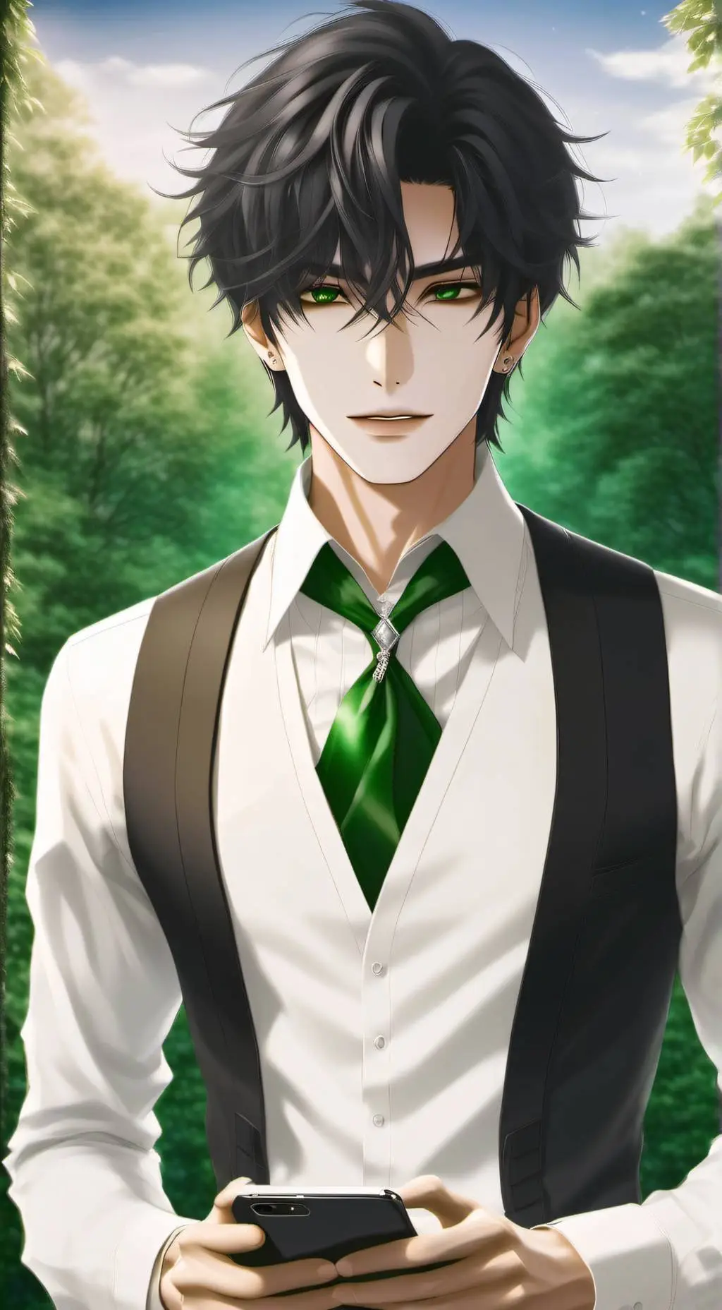 ai character: Leo background