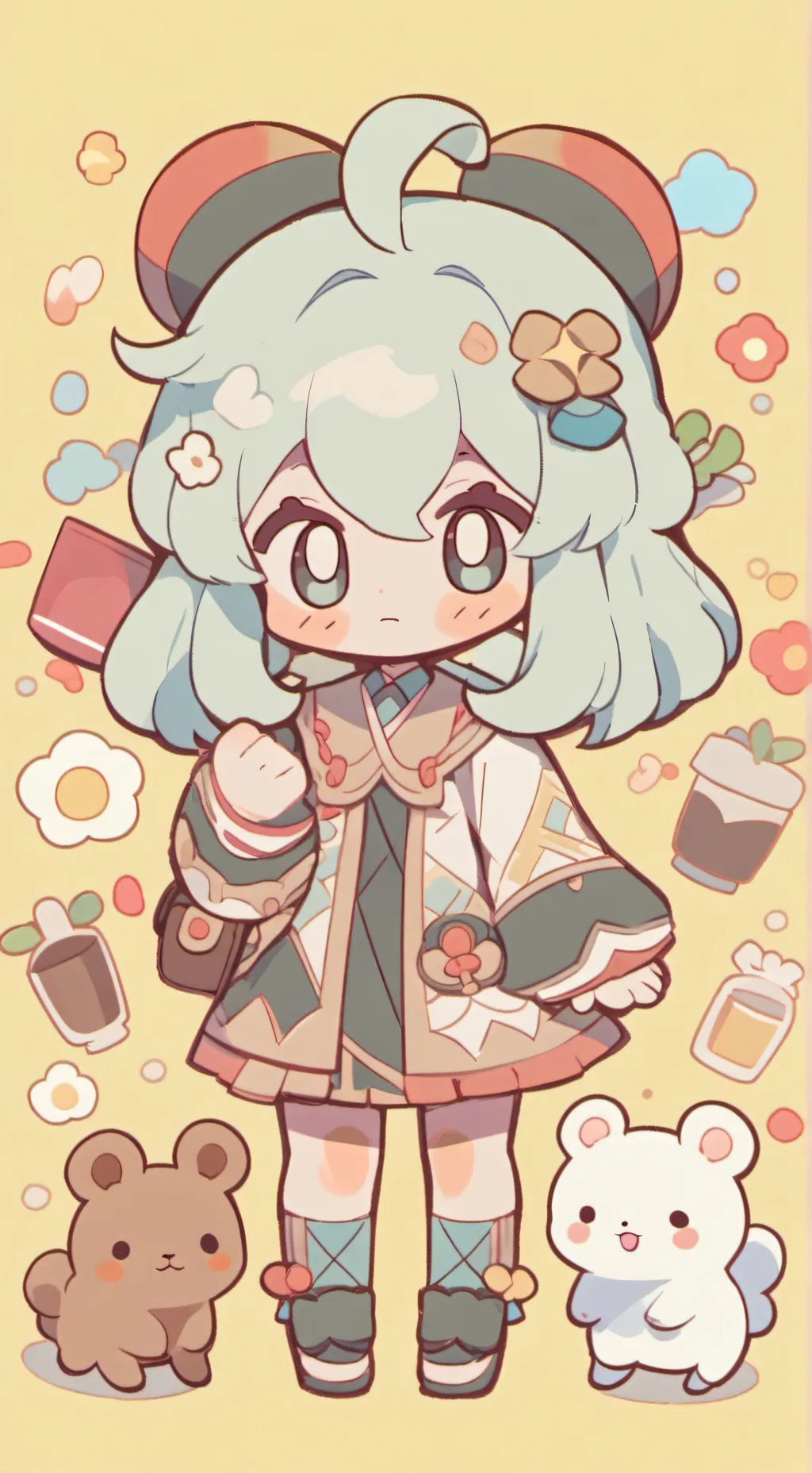 ai character: Mani background