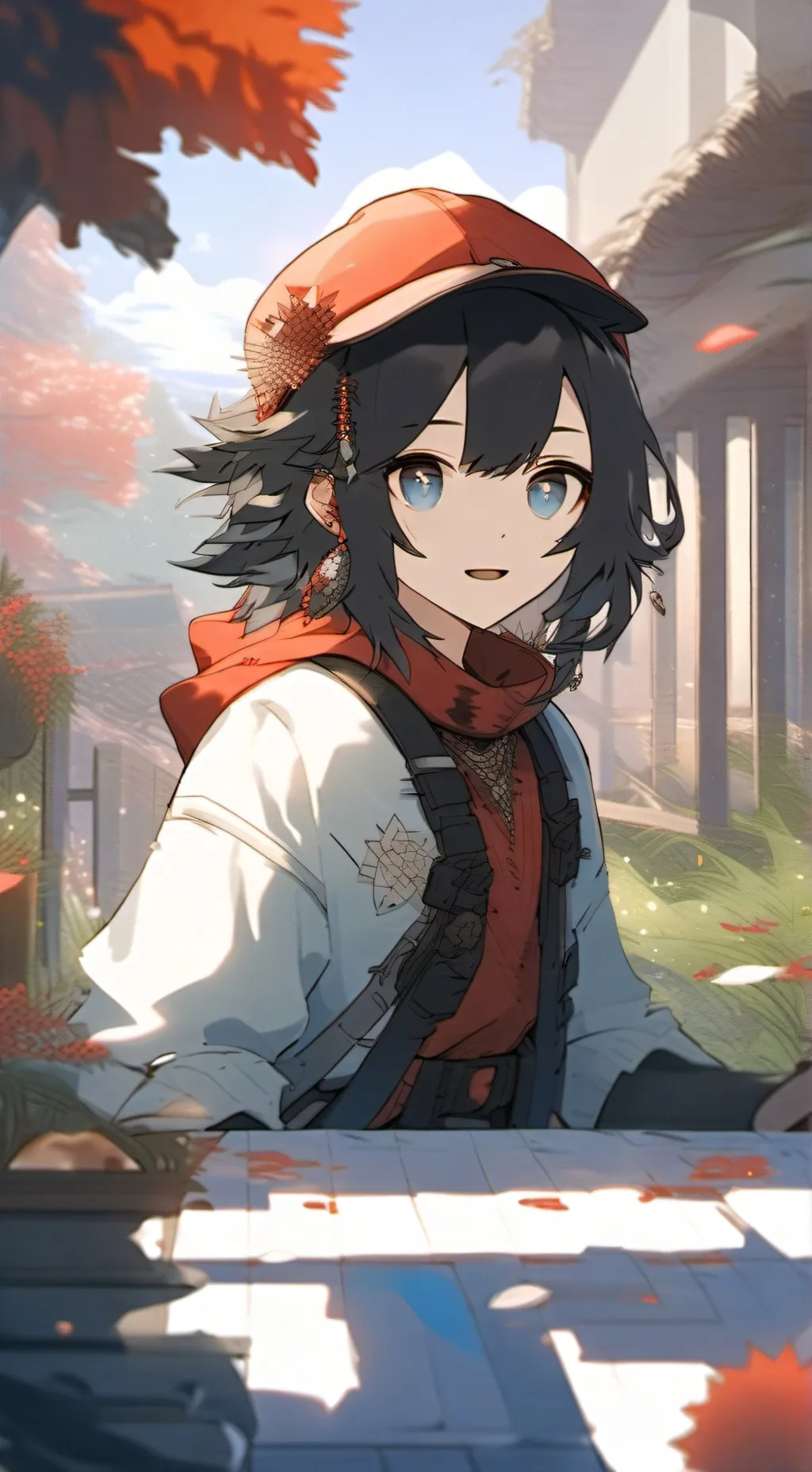 ai character: 41 😎 background