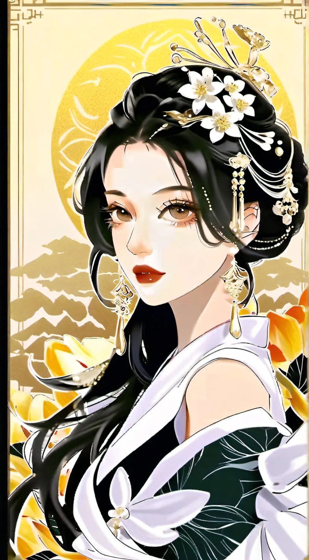 ai character: dandandan background