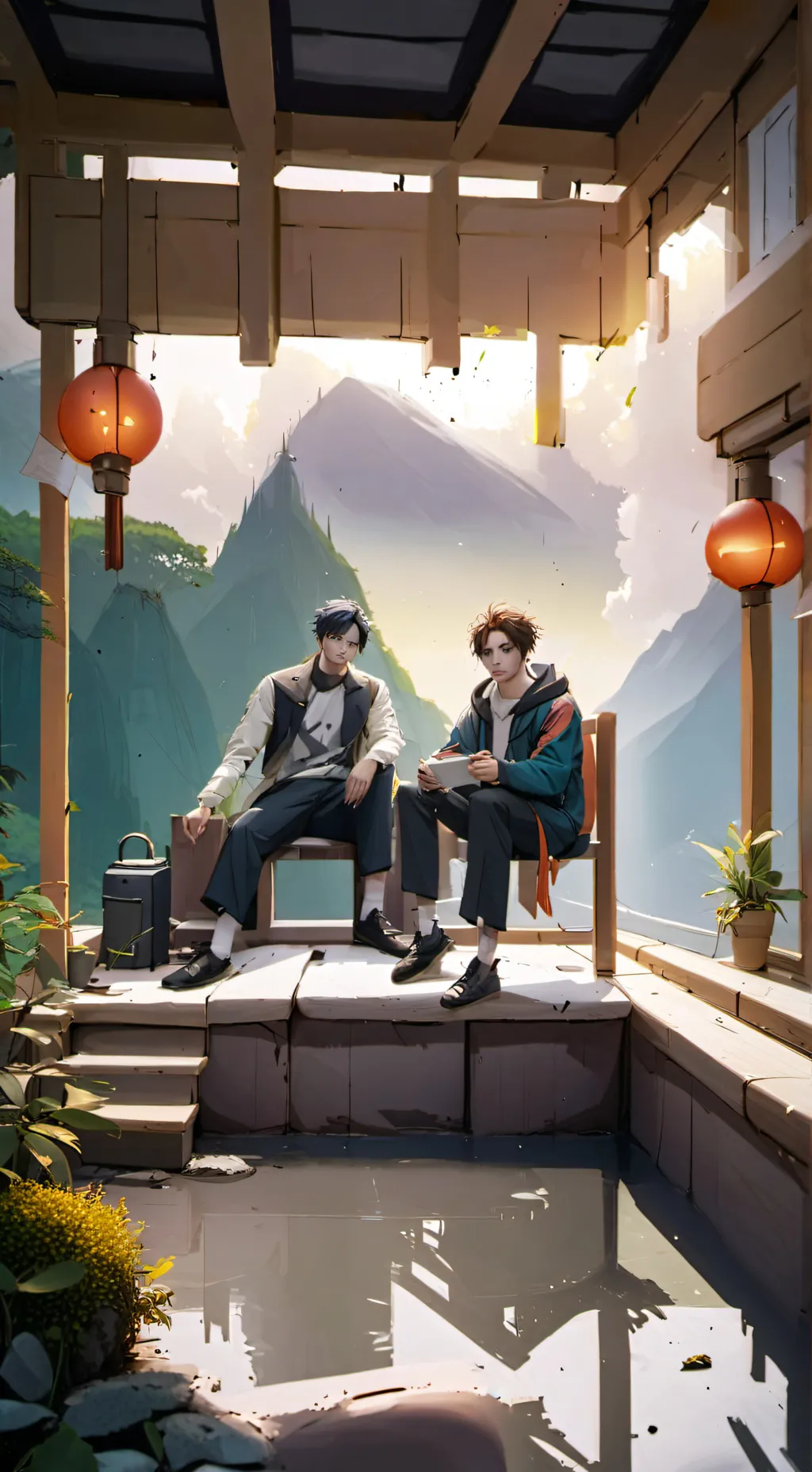 ai character: ❤️MHA VALENTINES❤️ background