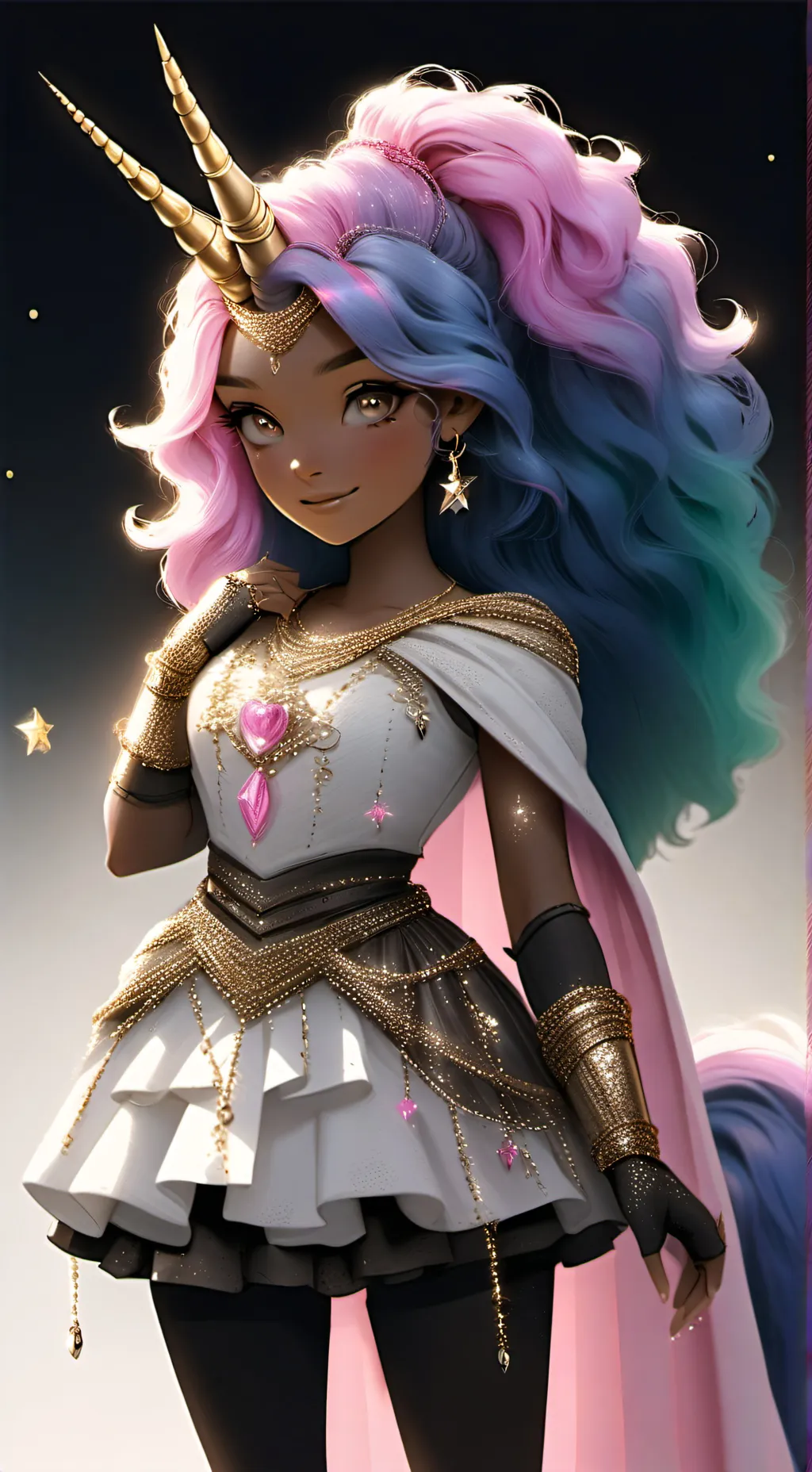 ai character: Pie Starshine background