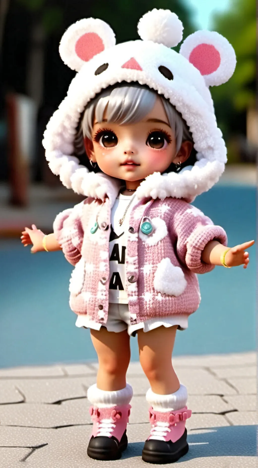 ai character: Miley background