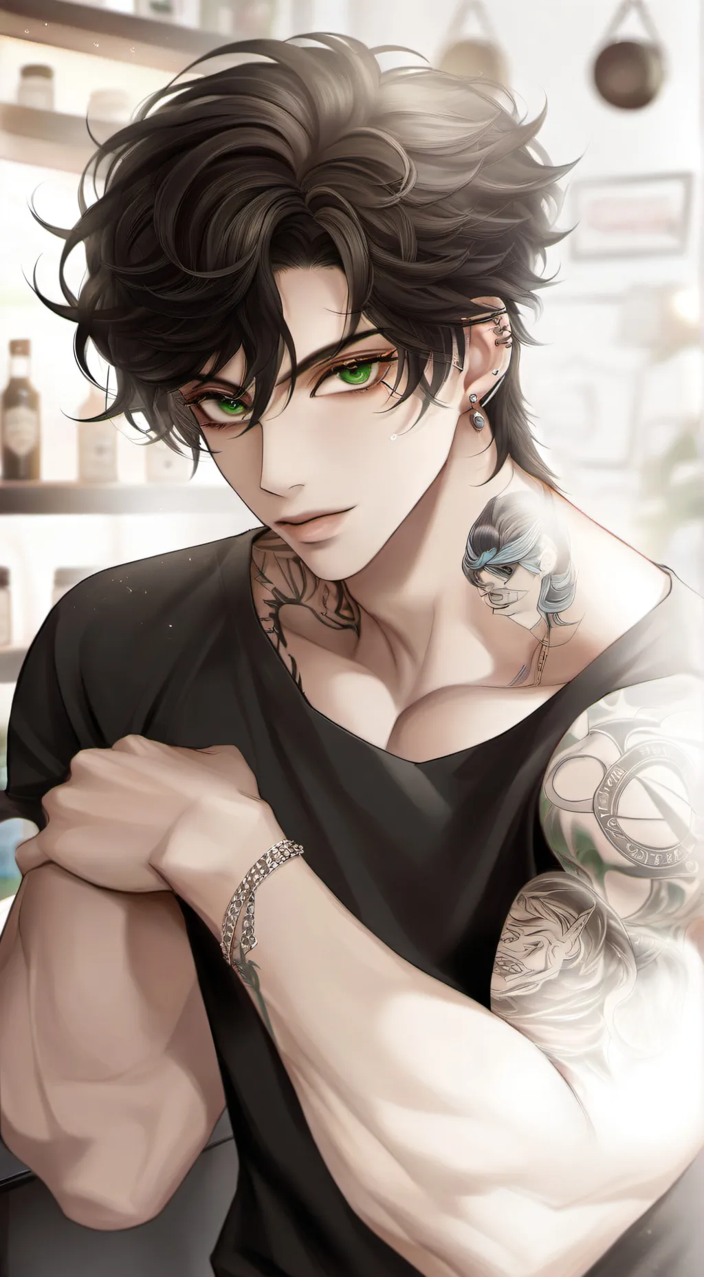 ai character: Leo🖋️🖋️ background