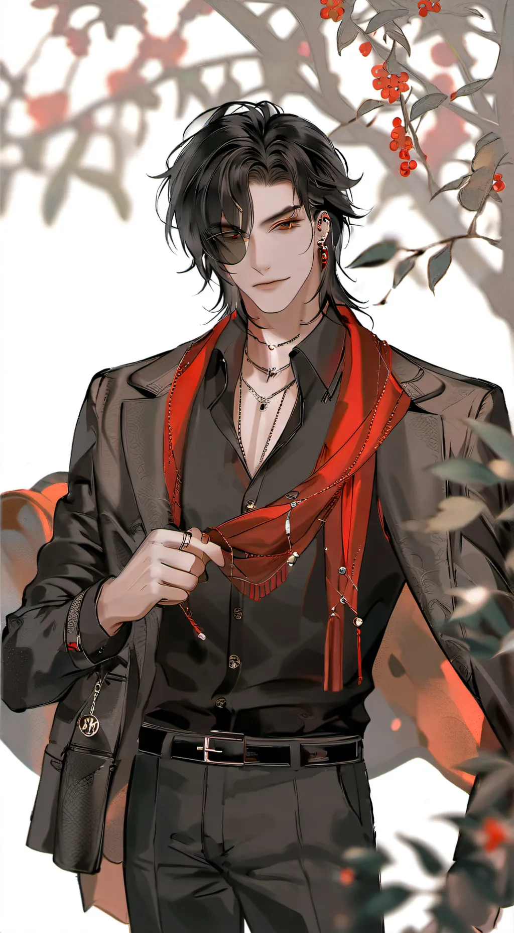 ai character: NATHANIEL ✓✓ background