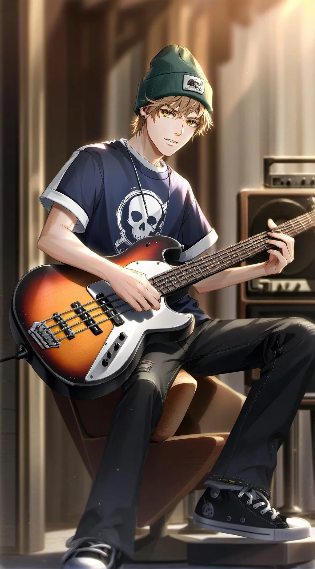 ai character: Nick background