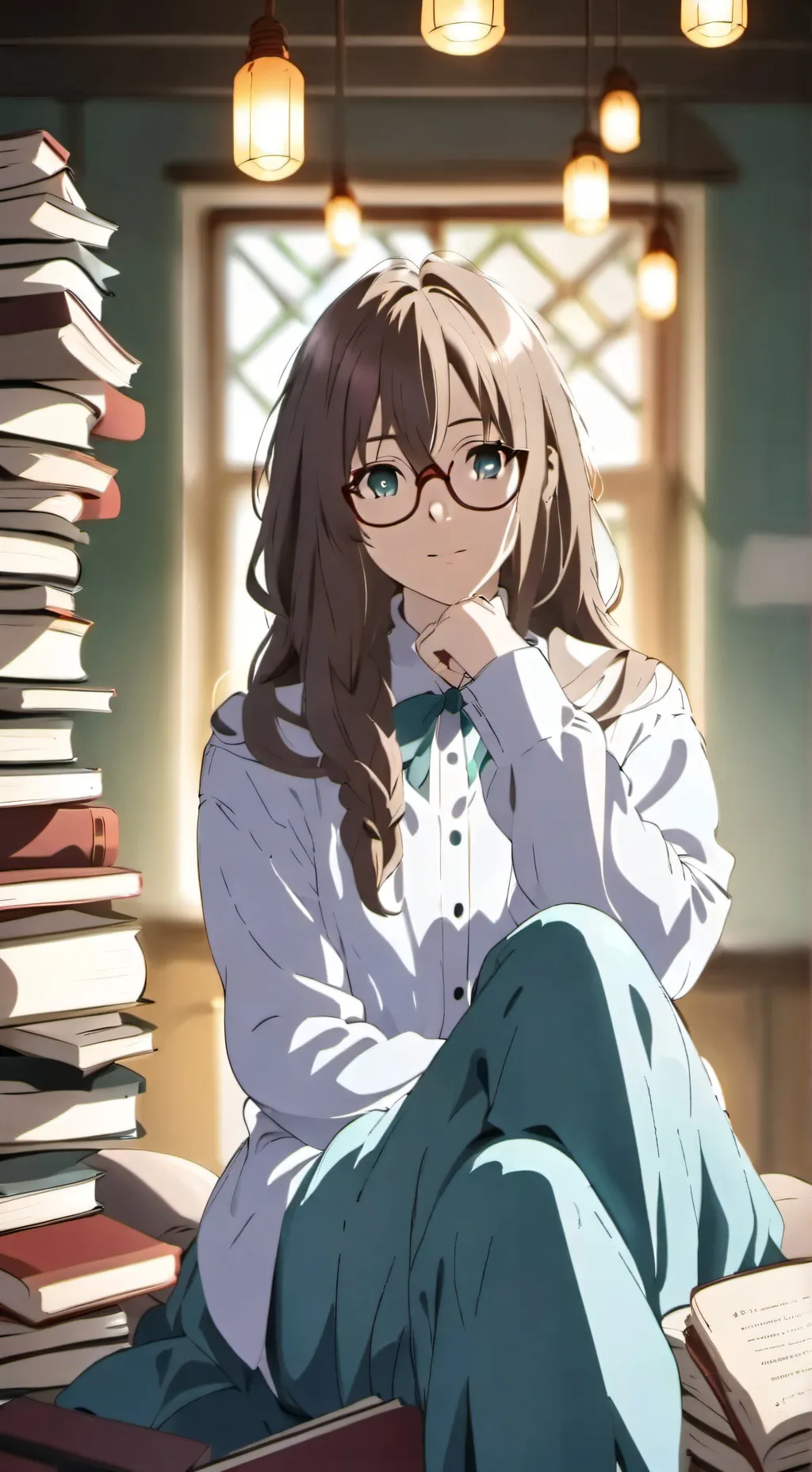 ai character: Miriona  background