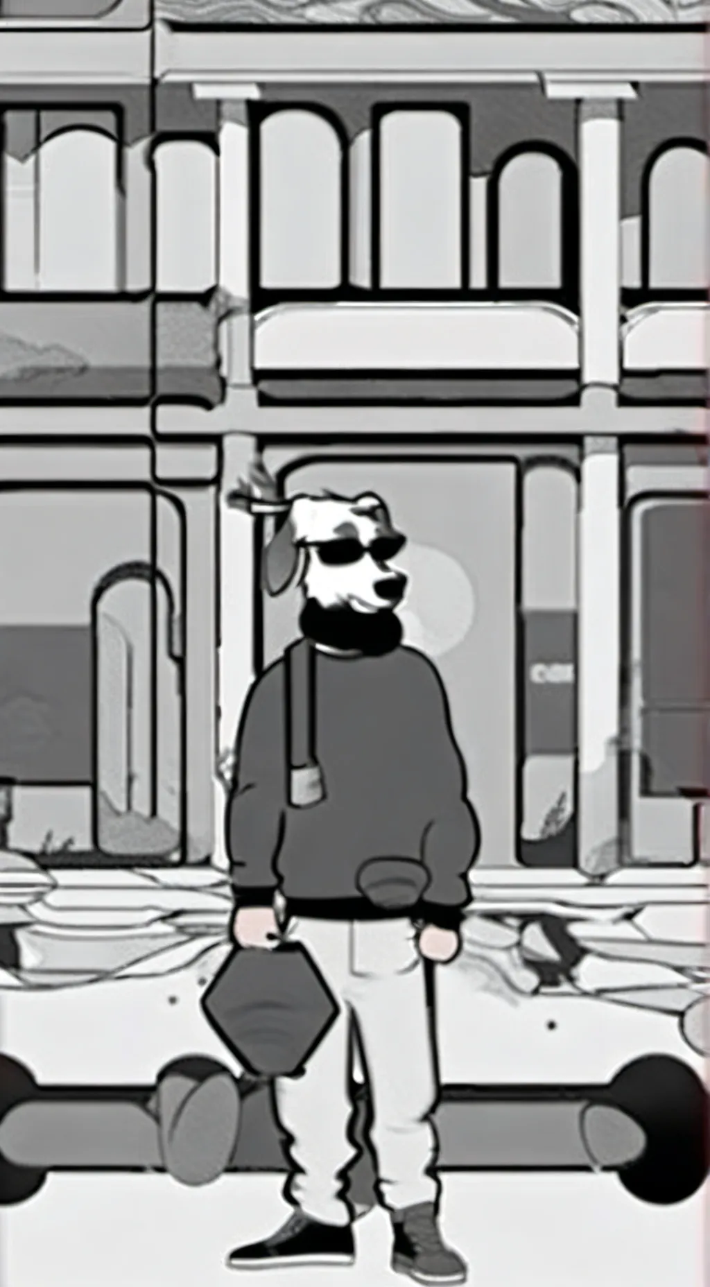 ai character: bluey season 1 background