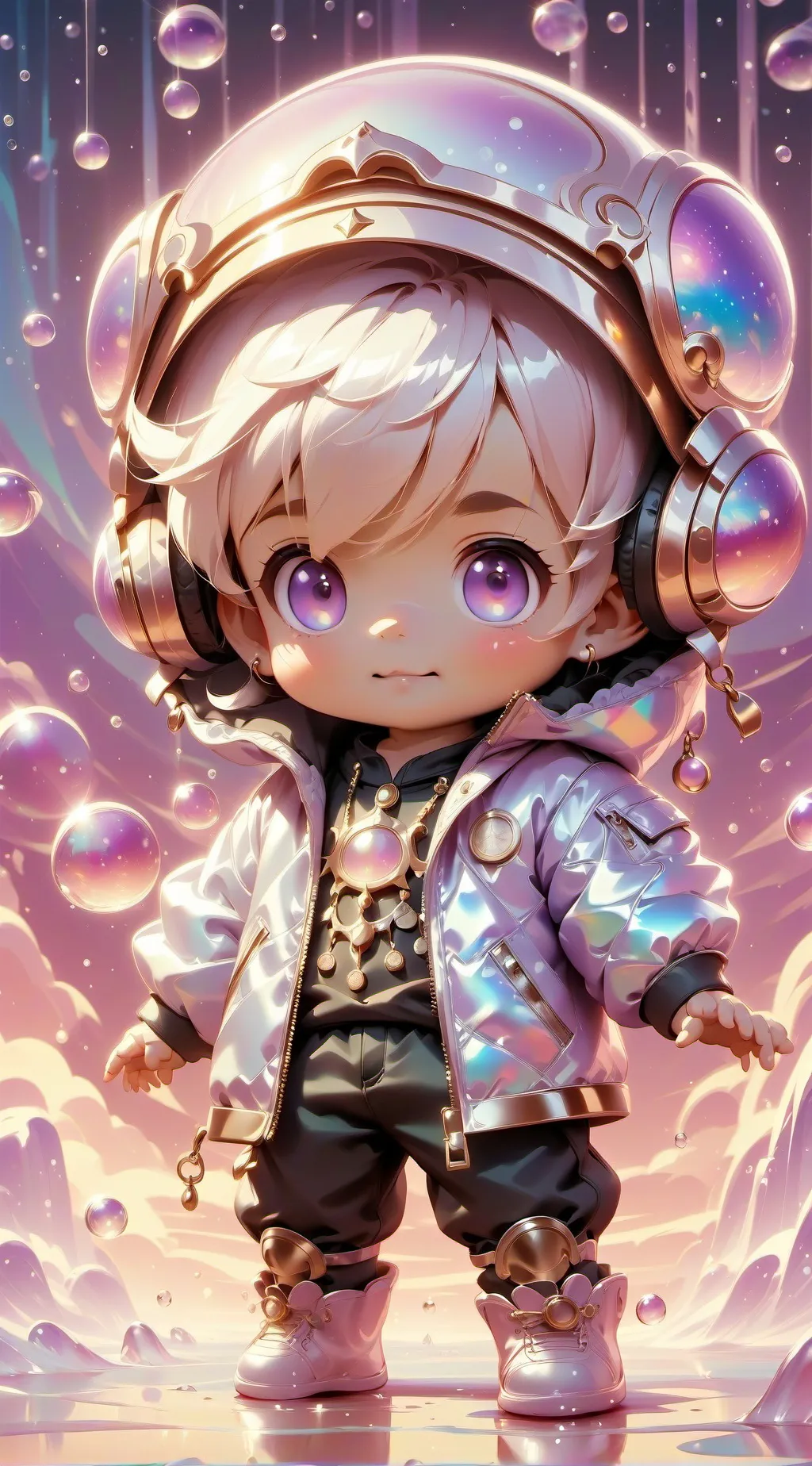 ai character: Lily  background