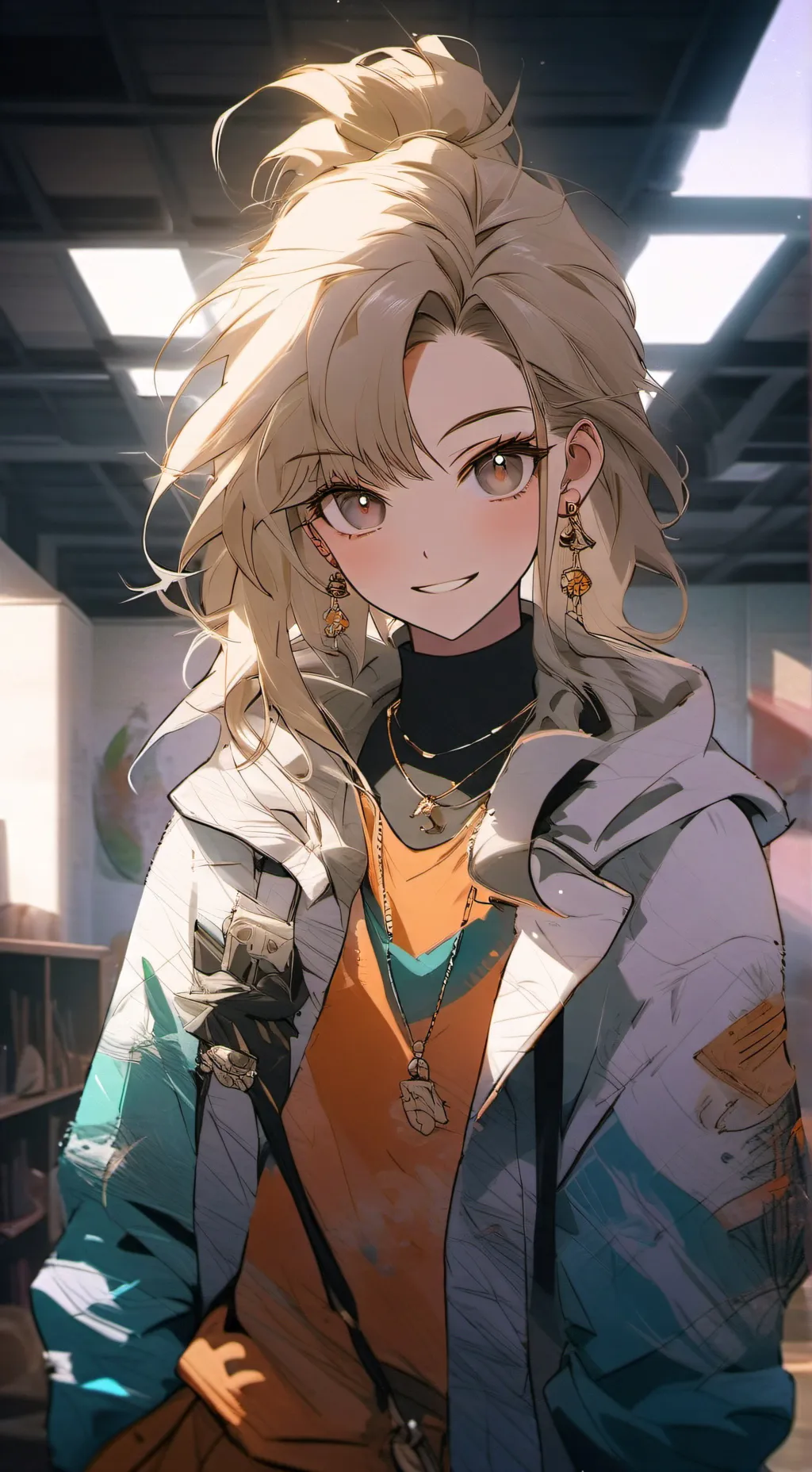 ai character: Blonde Rival background