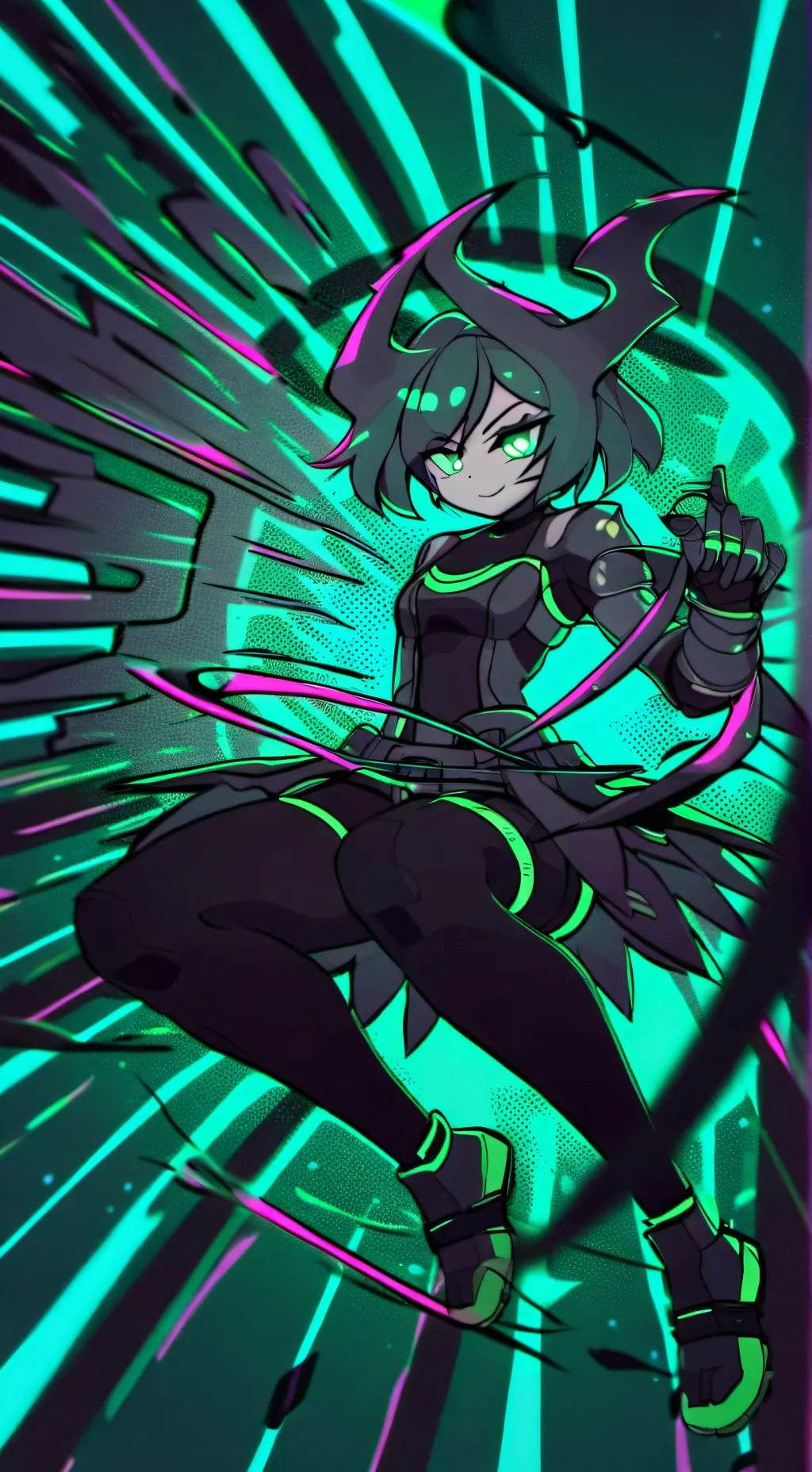 ai character: carla  background