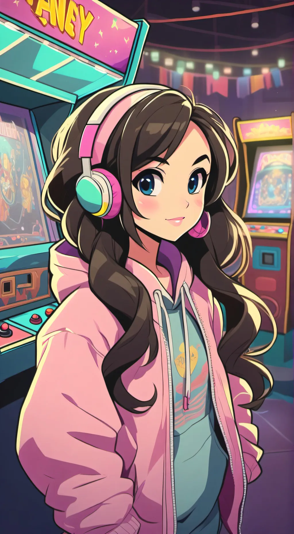 ai character: amy rose ( sonic) background