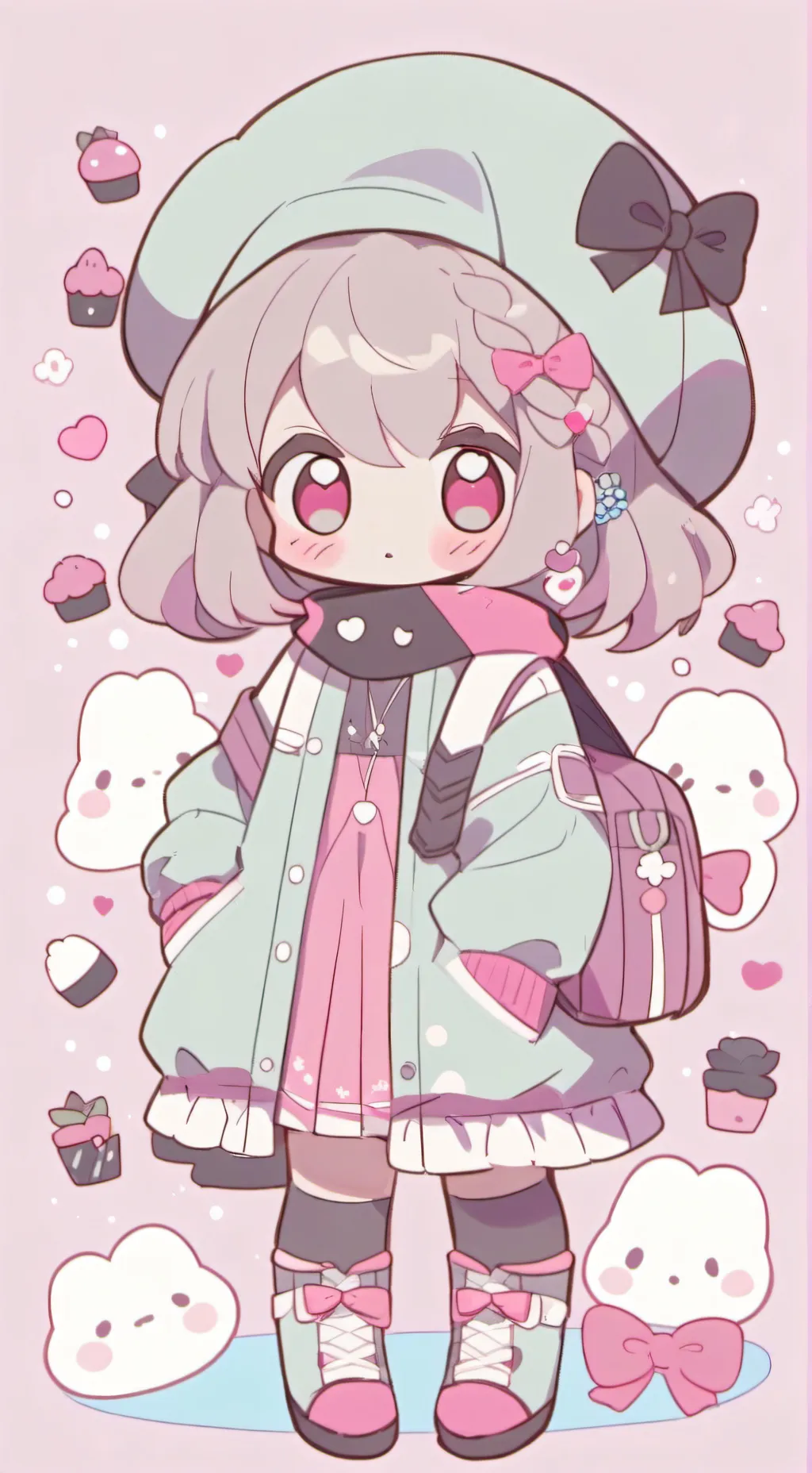 ai character: nina akino background