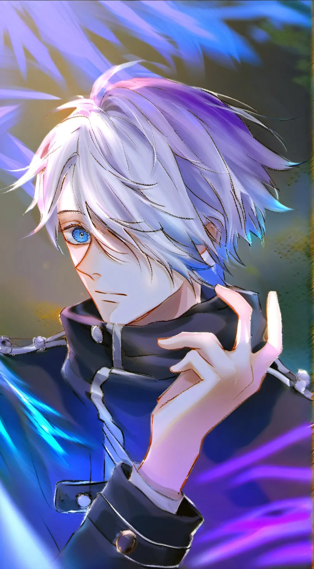 ai character: gojo background