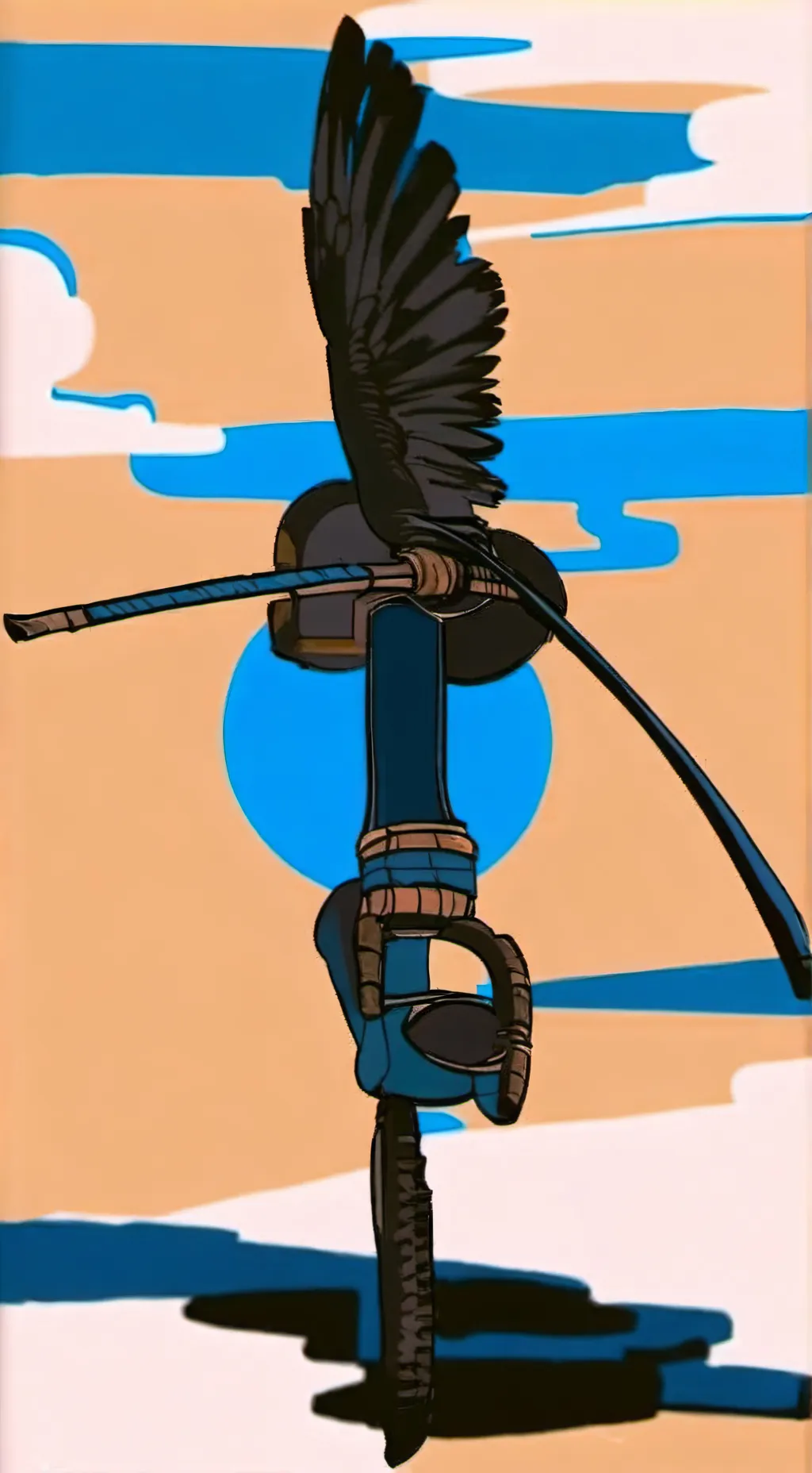 ai character: happy background