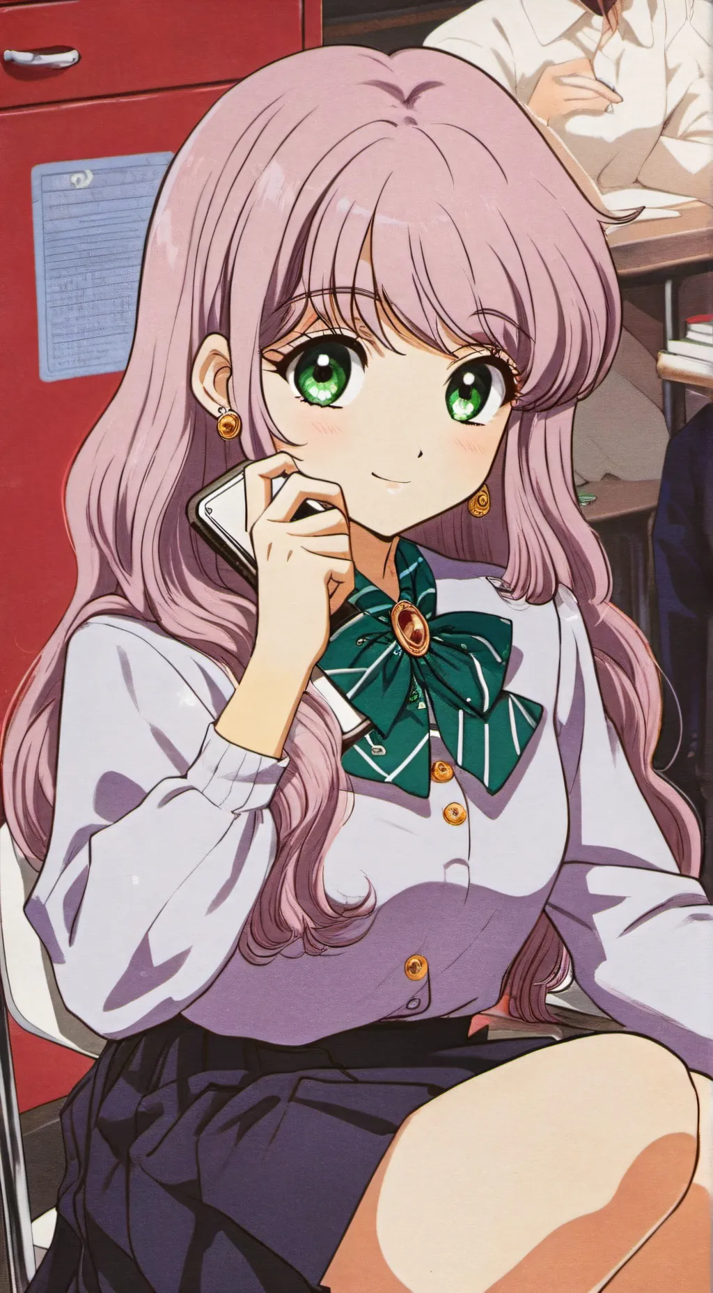 ai character: Mia background