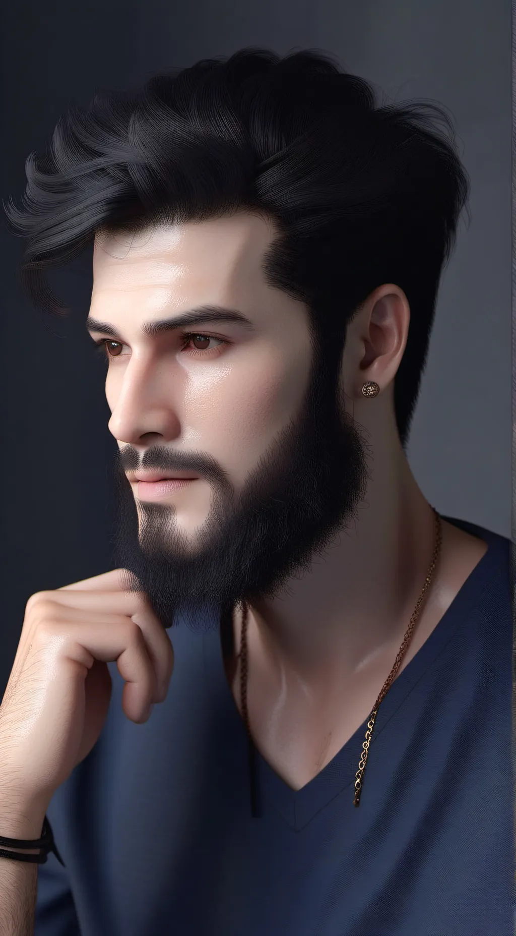 ai character: Akira Tanaka background