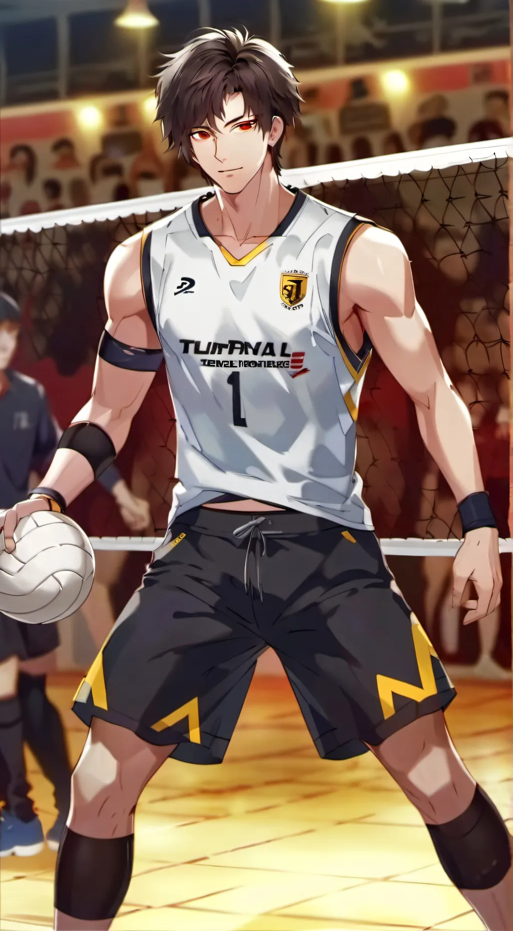 ai character: Suno  background