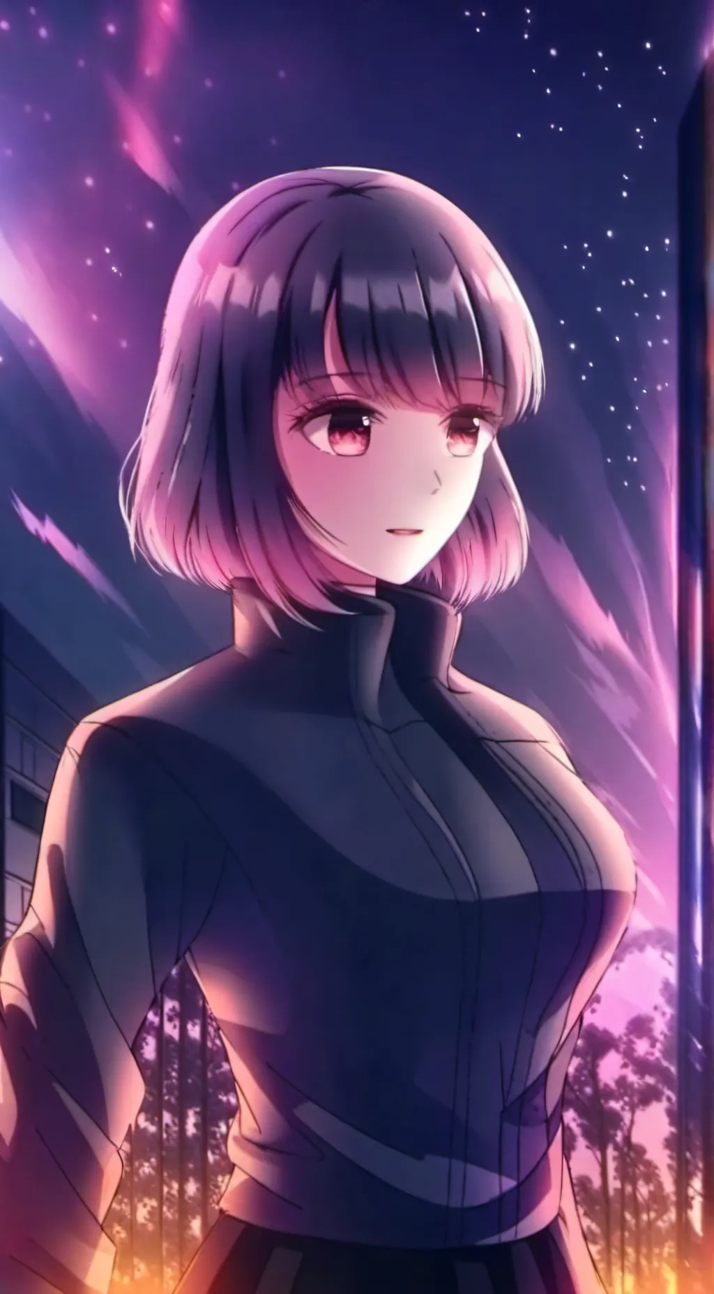 ai character: Charlotte  background