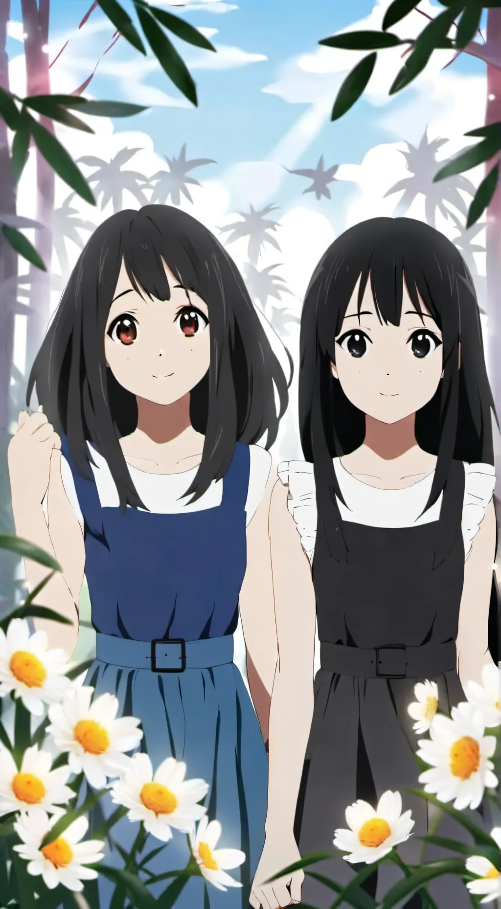 ai character: sara et lise background