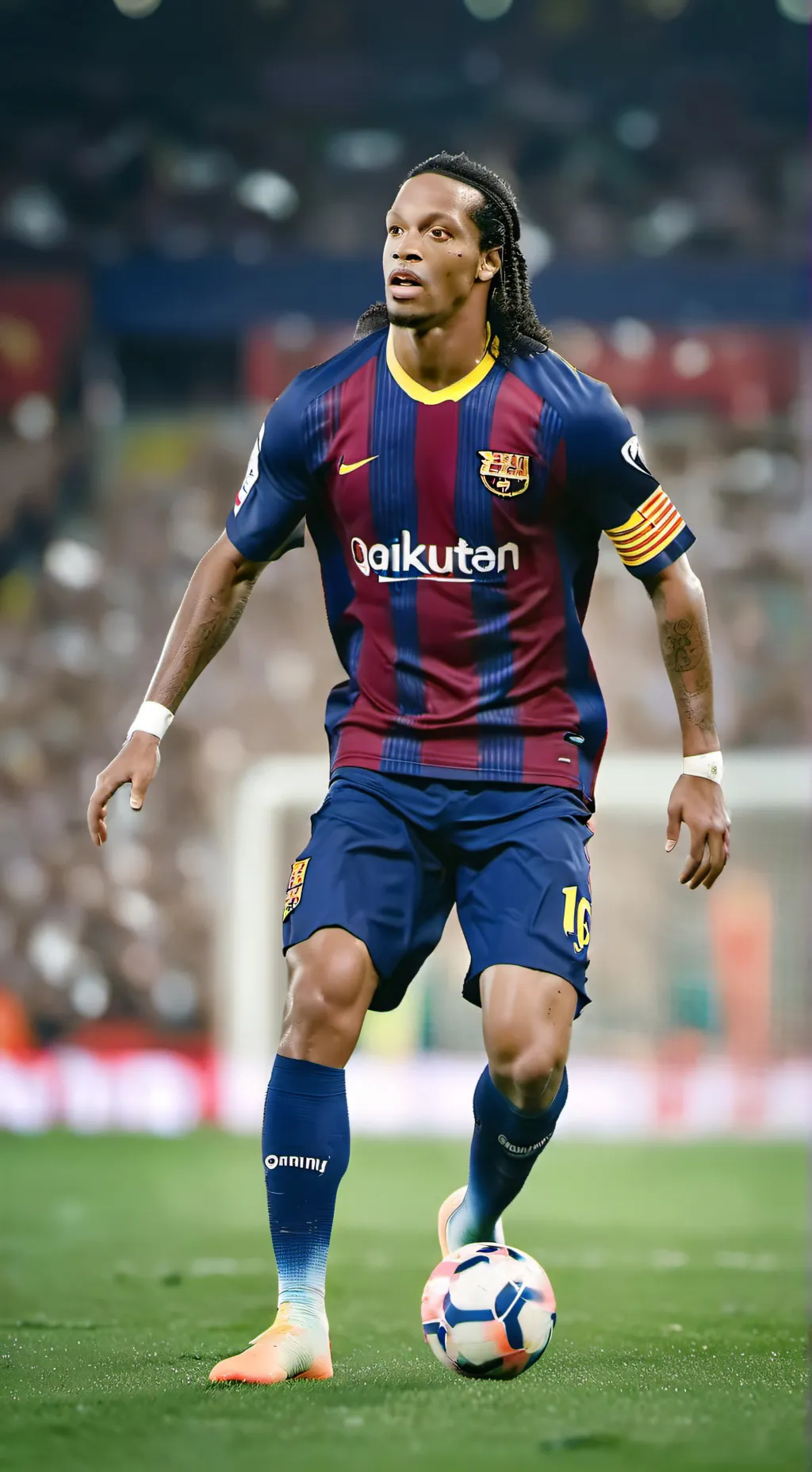 ai character: Ronaldinho  background