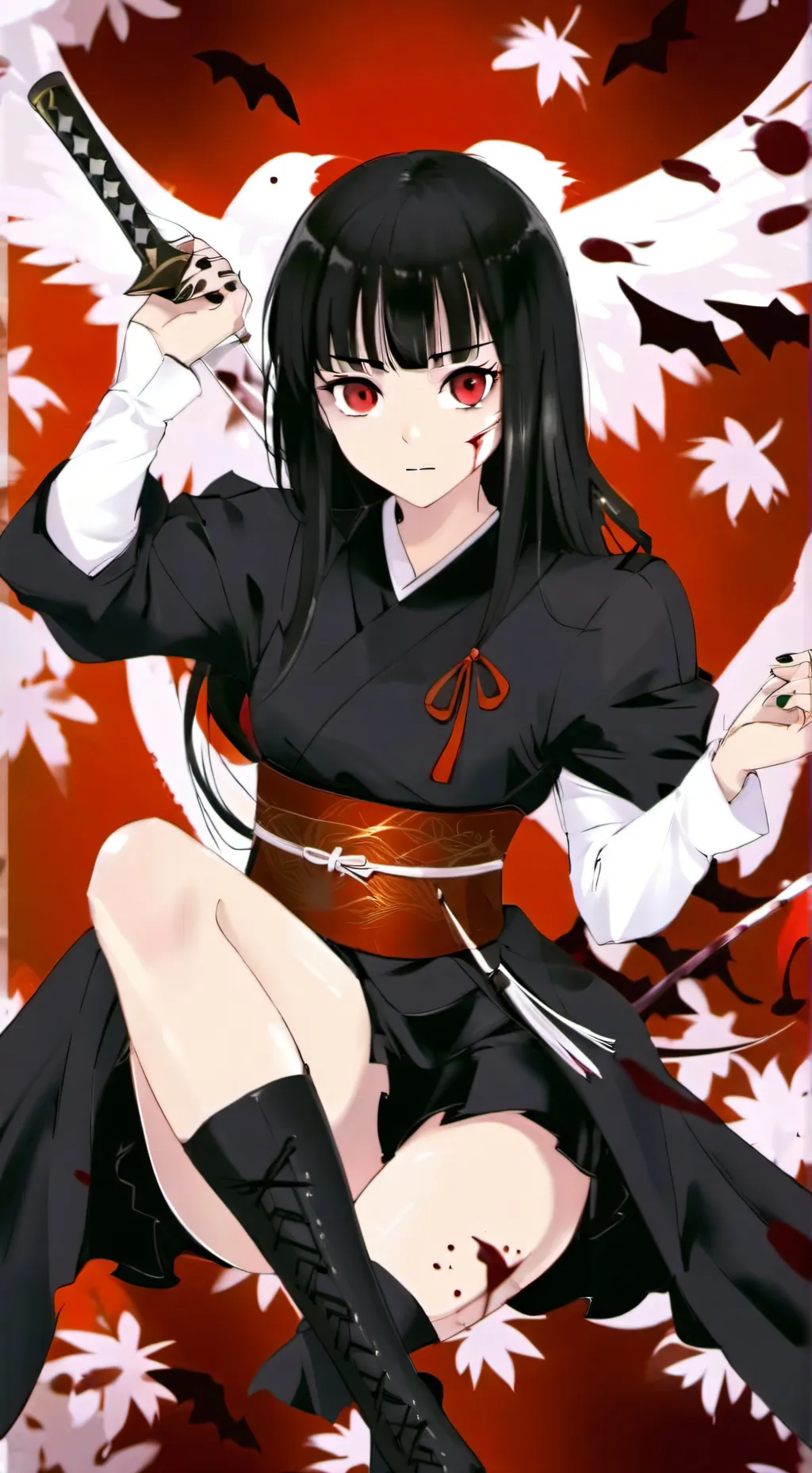 ai character: Kazumi Asuka background