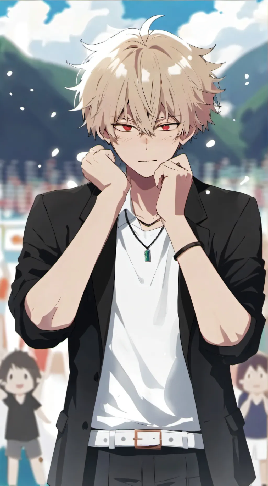 ai character: Kacchan crush?! background