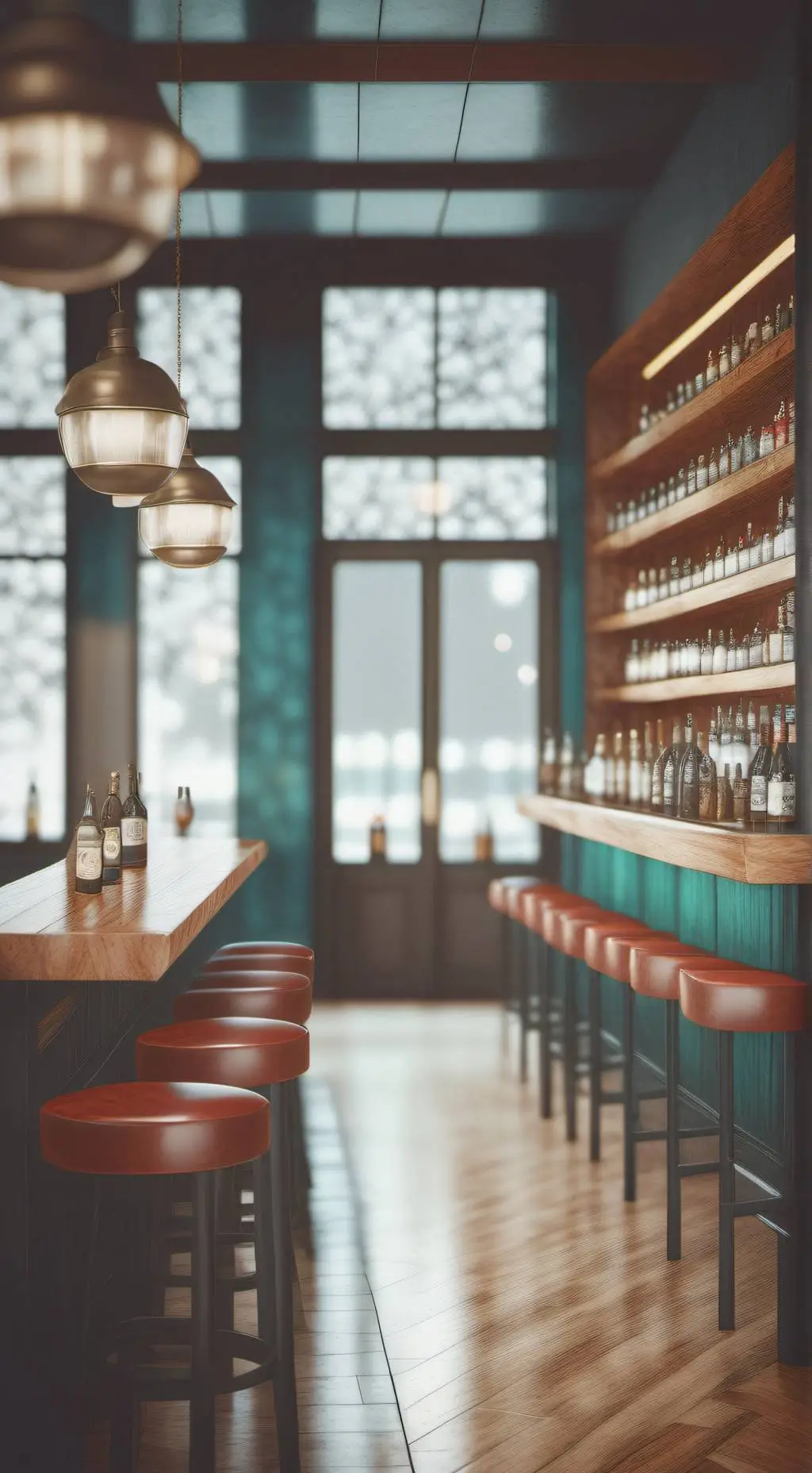 ai character: the bar background