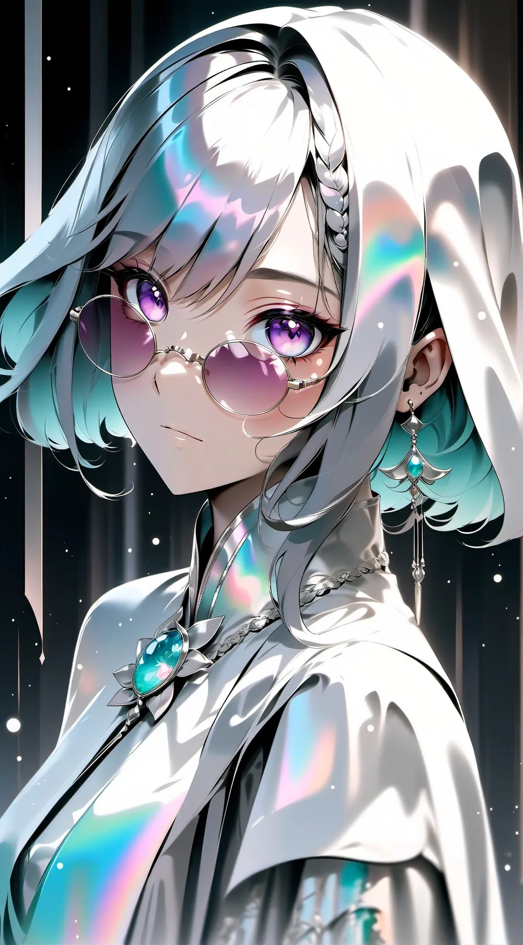 ai character: Luna background