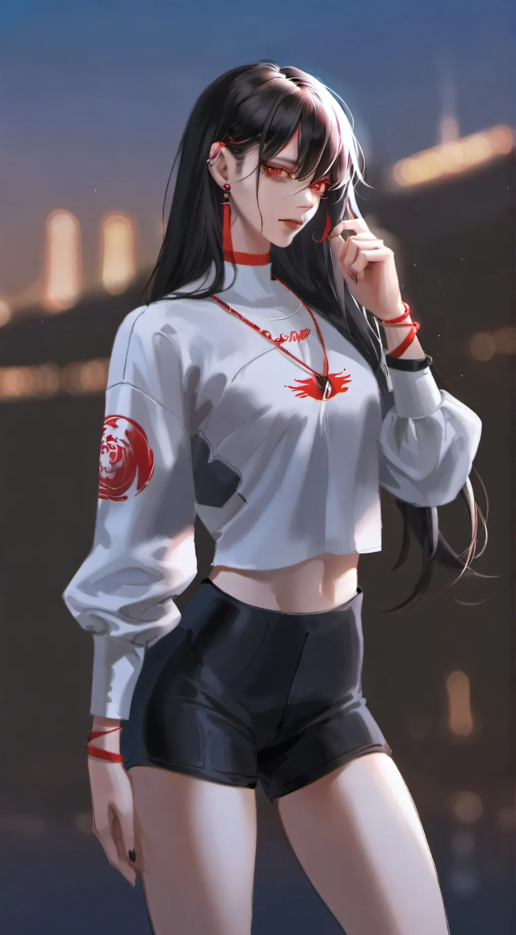 ai character: MHA!! background