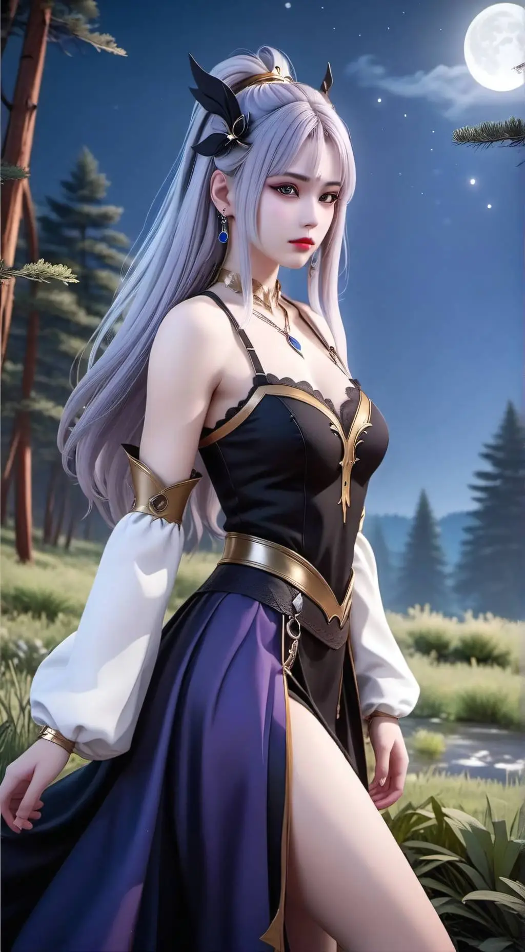 ai character: Priscilla background