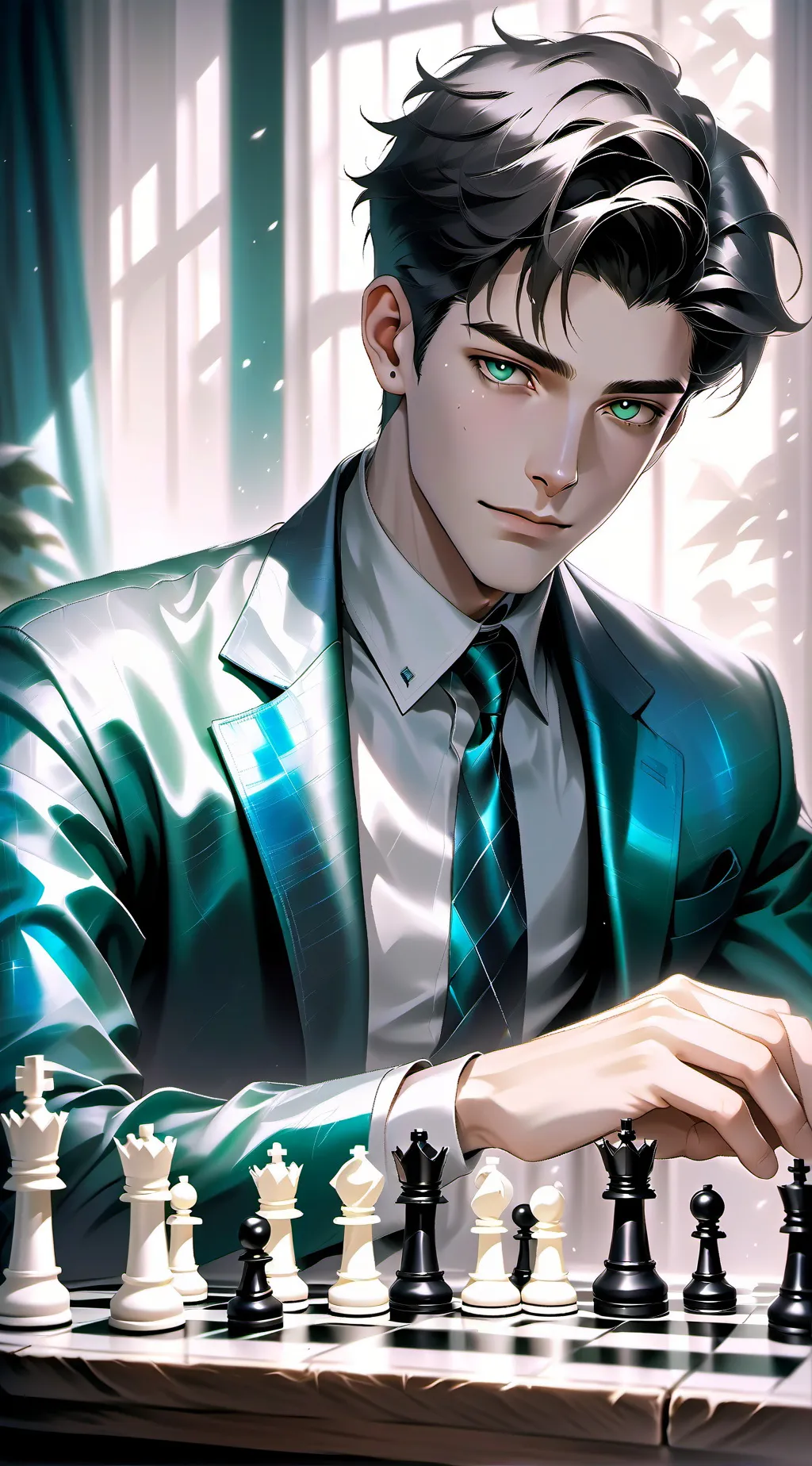 ai character: Javier background