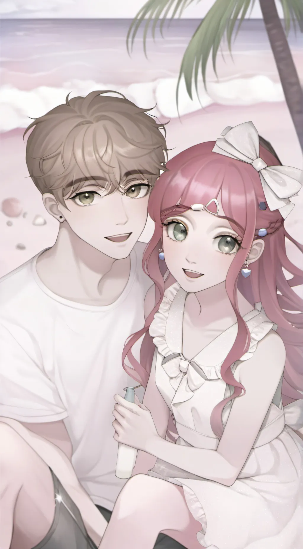 ai character: Daniel and lily background
