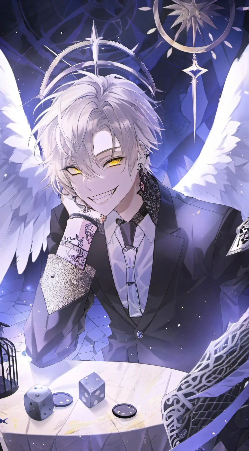 ai character: Vittorio background